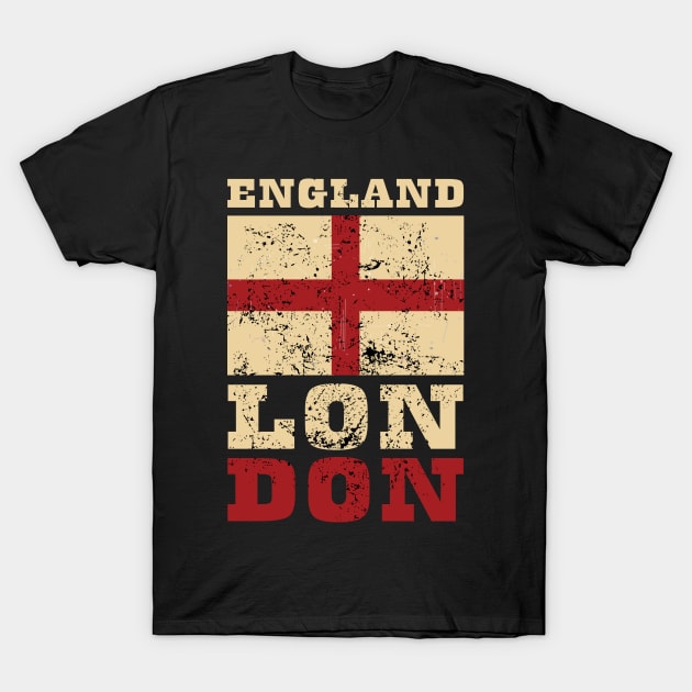 Flag of England T-Shirt by KewaleeTee
